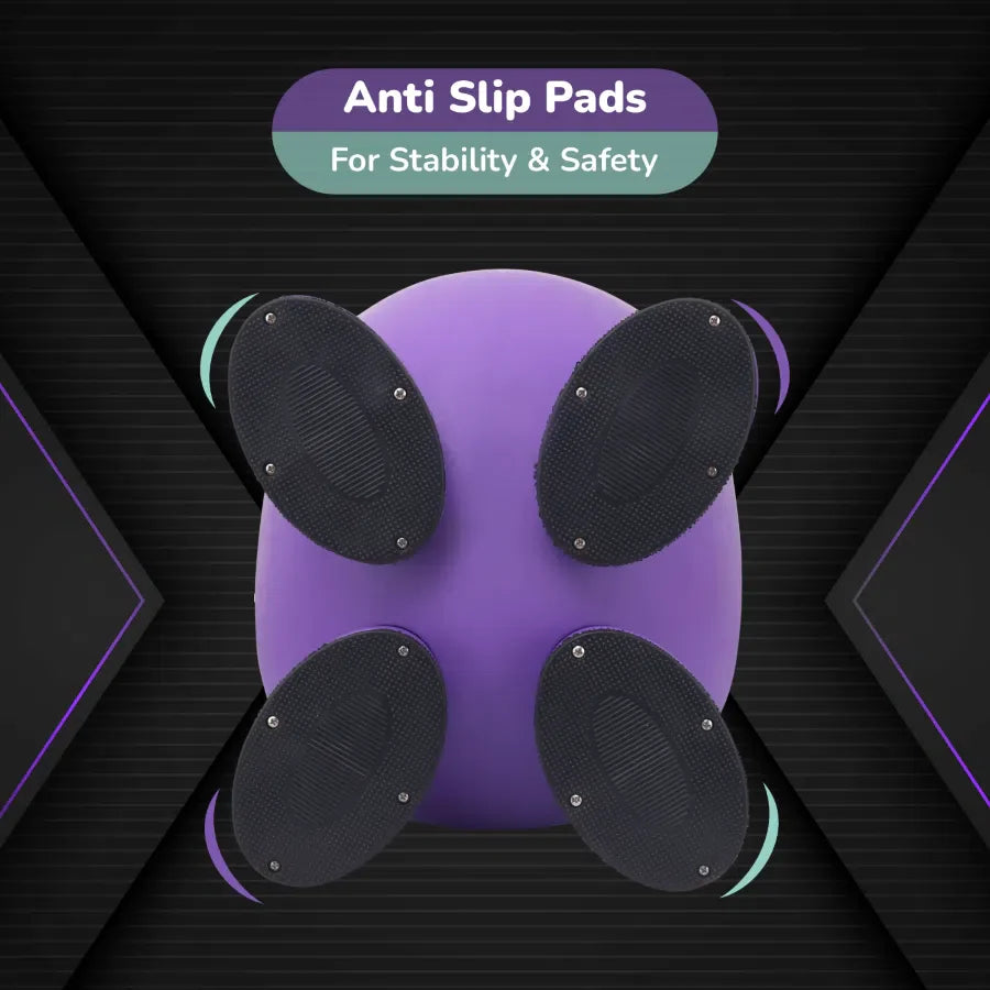 Jelly Bean Fab 2 in 1 Multipurpose Kids Chair and Meal Chair - Purple Green