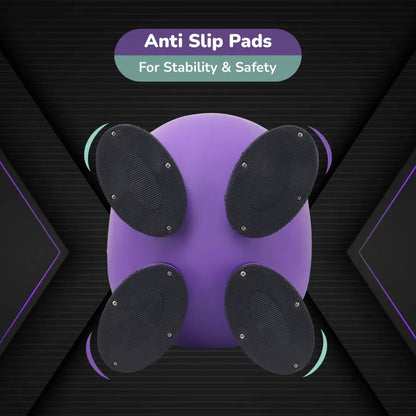 Jelly Bean Fab 2 in 1 Multipurpose Kids Chair and Meal Chair - Purple Green