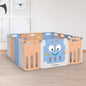 Joyland Playard For Kids 14-Panel Playard, Babies' Play Area, Indoor Setup - Blue Orange