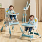 Sugar Doodle Plus High Chair For Kids 3-in-1 Convertible Design - Lake Blue