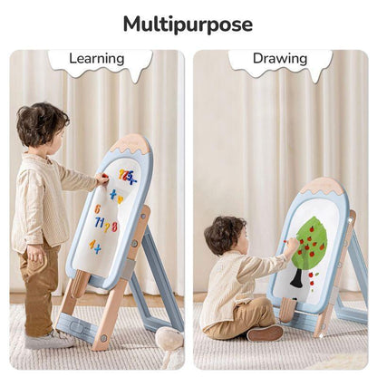 Little Genius Candy – Cute Design Kids Activity Board - Blue