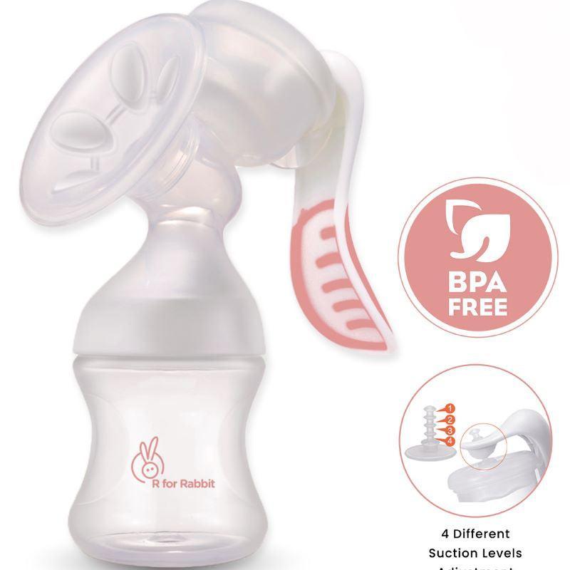 Manual Feeding Breast Pump - Pink