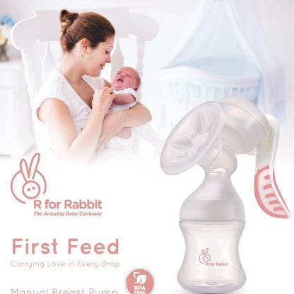 Manual Feeding Breast Pump - Pink