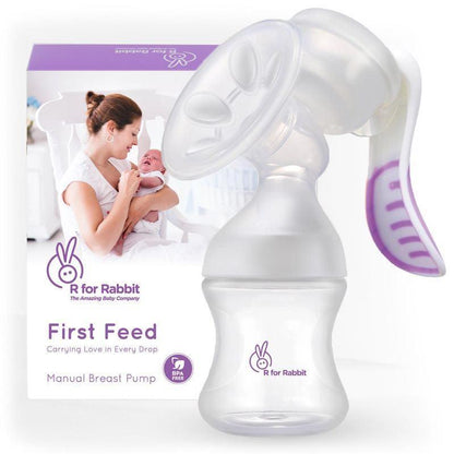 Manual Feeding Breast Pump - Purple