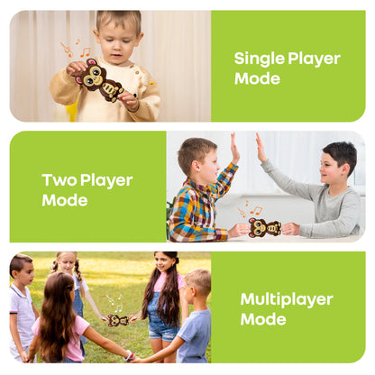 Orapple Tap N Play Musical Learning Toy with 4 Fun Modes Toy for Kids 2+ Years - Monkey