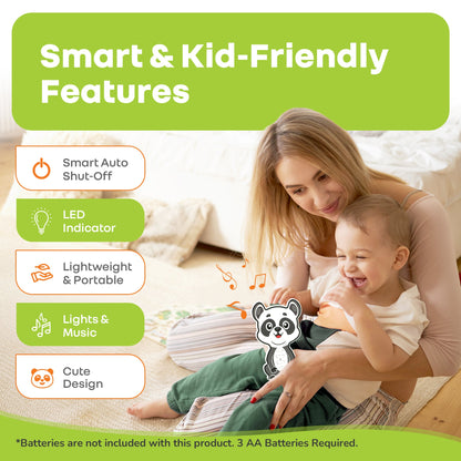 Orapple Tap N Play Musical Learning Toy with 4 Fun Modes Toy for Kids 2+ Years - Panda