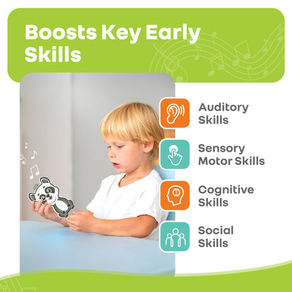 Orapple Tap N Play Musical Learning Toy with 4 Fun Modes Toy for Kids 2+ Years - Panda
