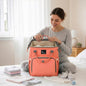 Caramello Diaper Bag Smart and Fashionable Diaper Bag For Moms - Peach