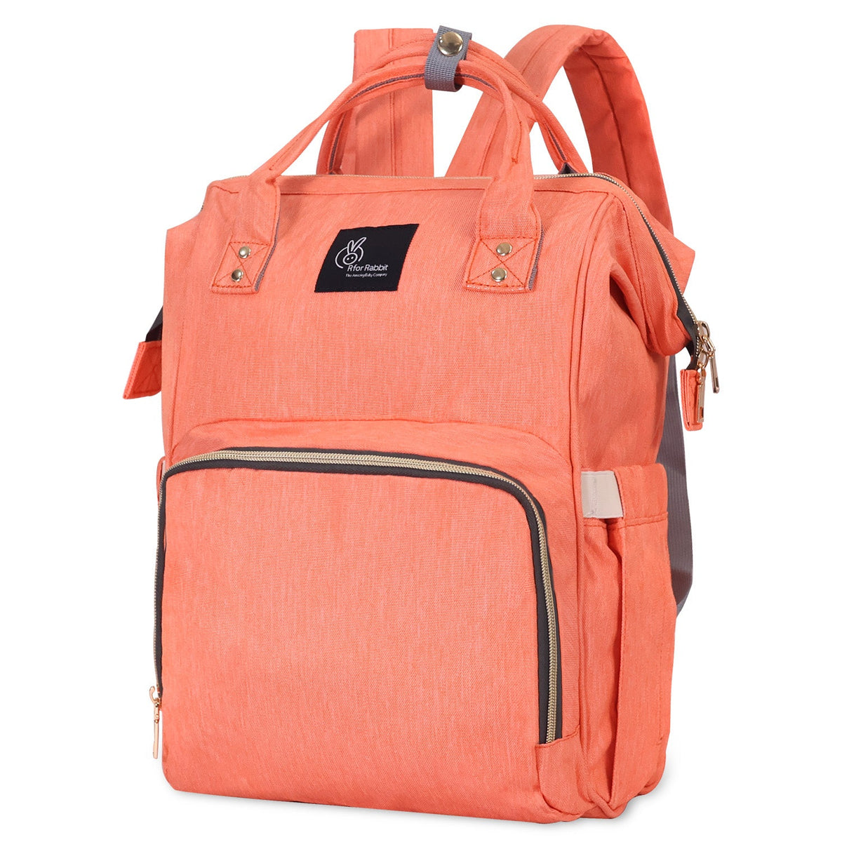 Caramello Diaper Bag Smart and Fashionable Diaper Bag For Moms - Peach
