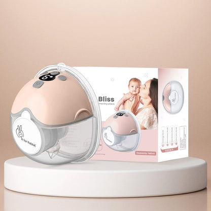 Lactella Bliss Electric Wearable Breast Pump with 4 Modes & 9 Levels - Peach