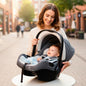 Picaboo Sportz – 3-In-1 Convertible Carry Cot, Rocker & Feeding Chair - Light Grey