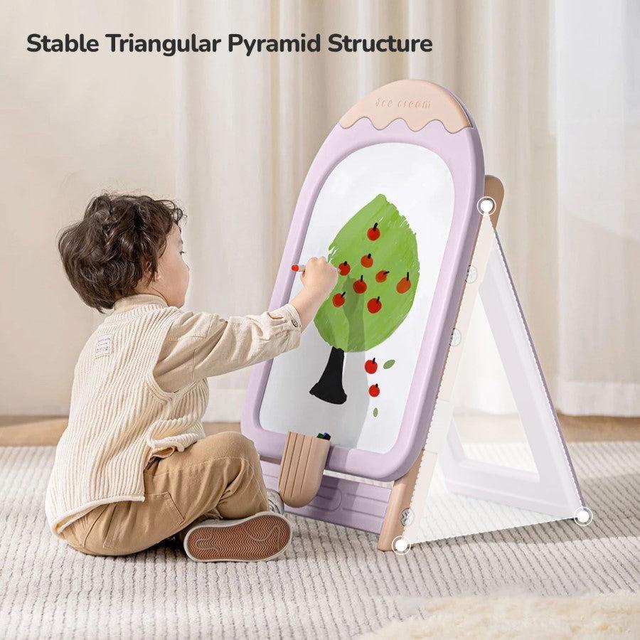 Little Genius Candy – Cute Design Kids Activity Board - Purple
