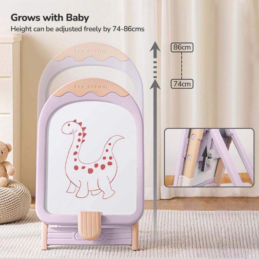 Little Genius Candy – Cute Design Kids Activity Board - Purple
