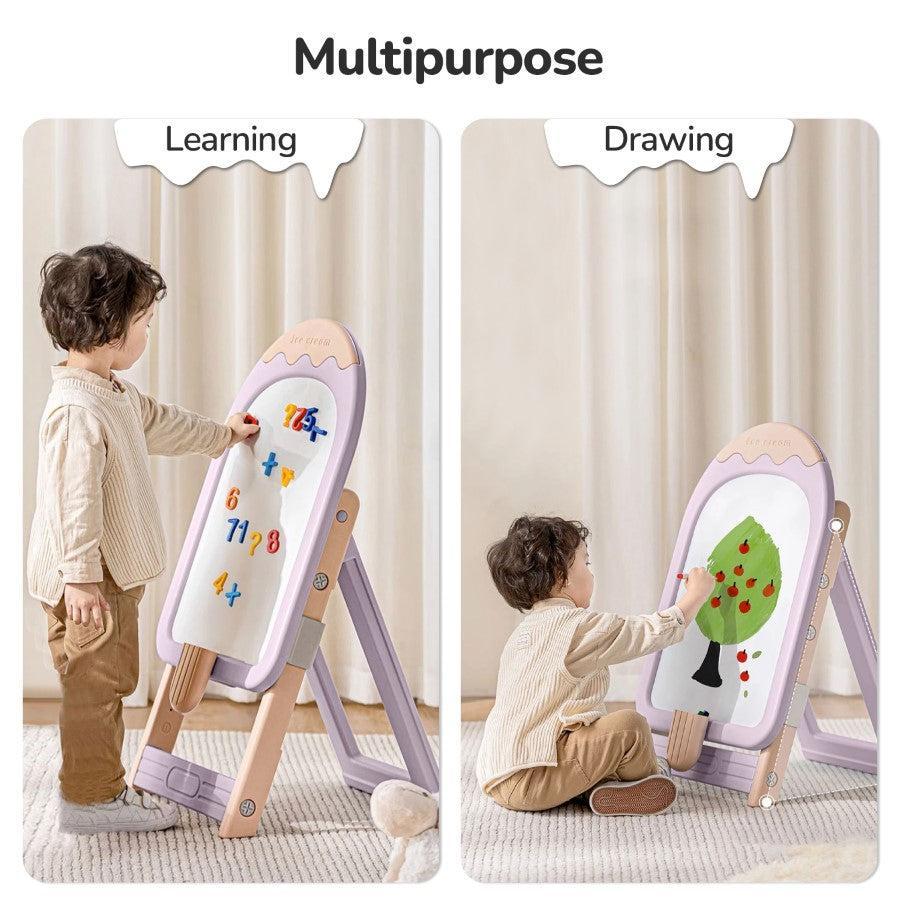 Little Genius Candy – Cute Design Kids Activity Board - Purple