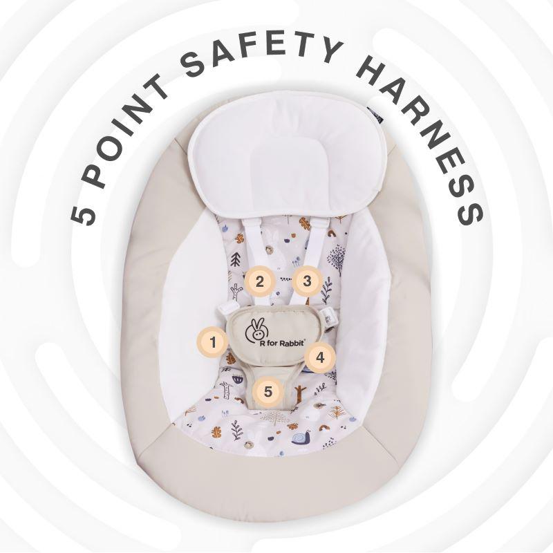 Snicker Automatic Baby Swing - Beige