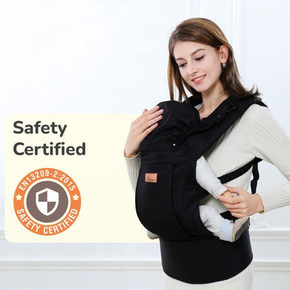 Comfy Hug Ergo 2-in-1 Baby Carrier - Black