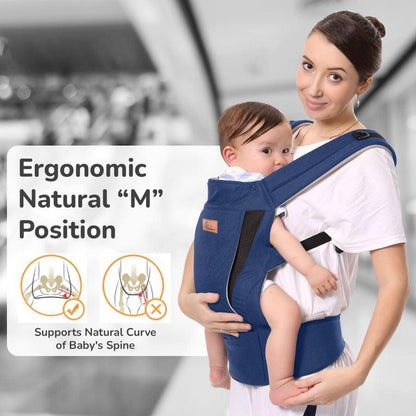 Comfy Hug Ergo 2-in-1 Baby Carrier - Blue