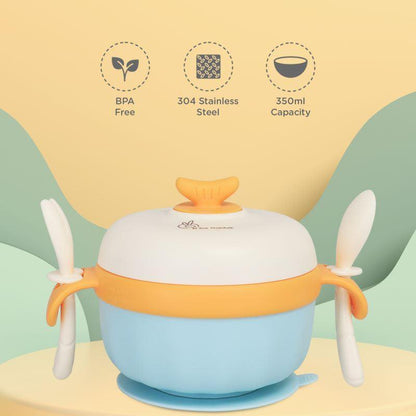 Safe Feed Meal Box Set For Kids - Blue