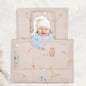 Snuggy Cozy Baby Bedding With Blanket & Pillow And Odour Free - Tan Brown