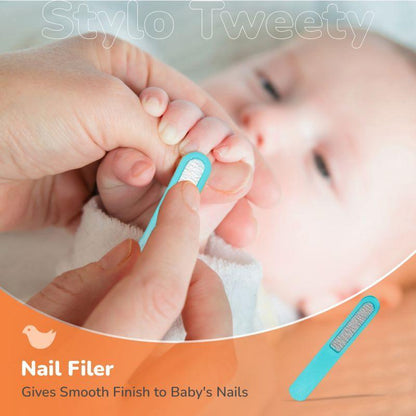 Stylo Tweety New Born Grooming Kit - Lake Blue