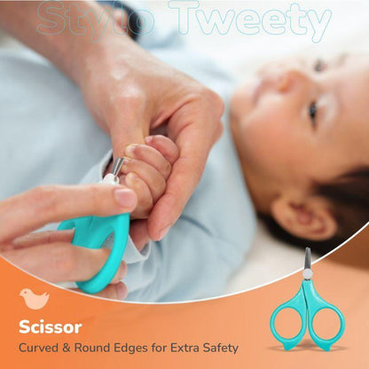 Stylo Tweety New Born Grooming Kit - Lake Blue