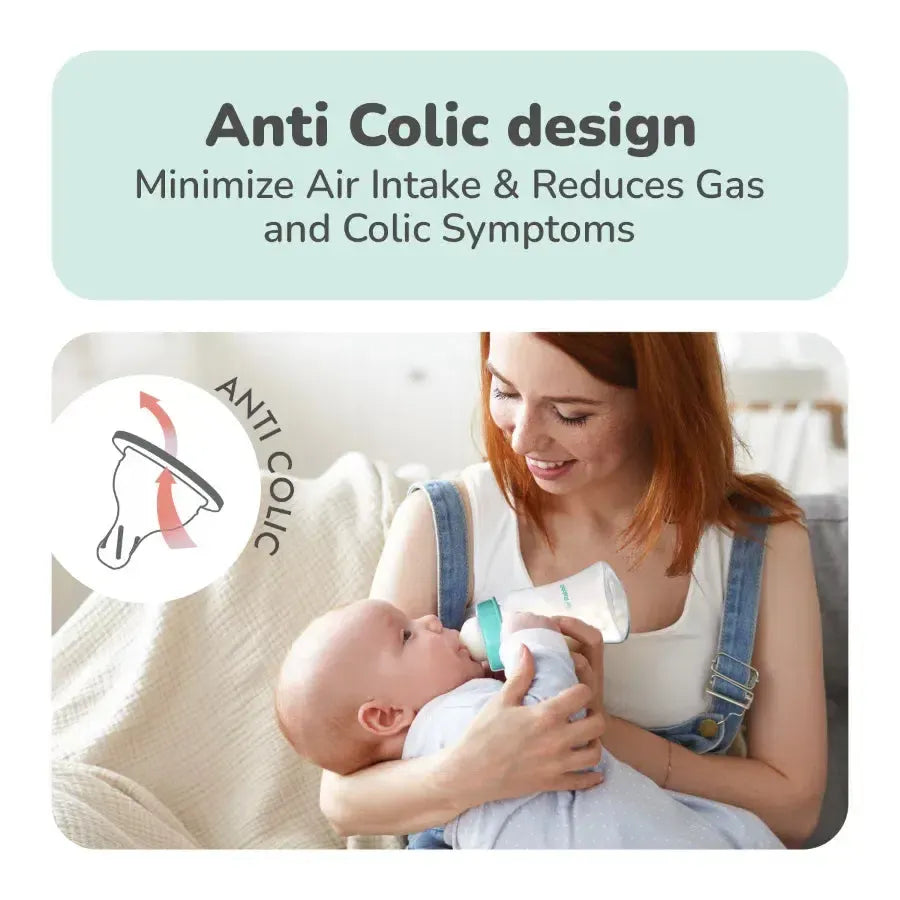 First feed 150 ml PP Feeding Bottle - Sea Green