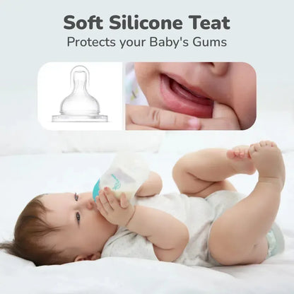 First feed 150 ml PP Feeding Bottle - Sea Green