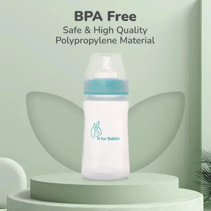 First feed 250 ml PP Feeding Bottle - Sea Green