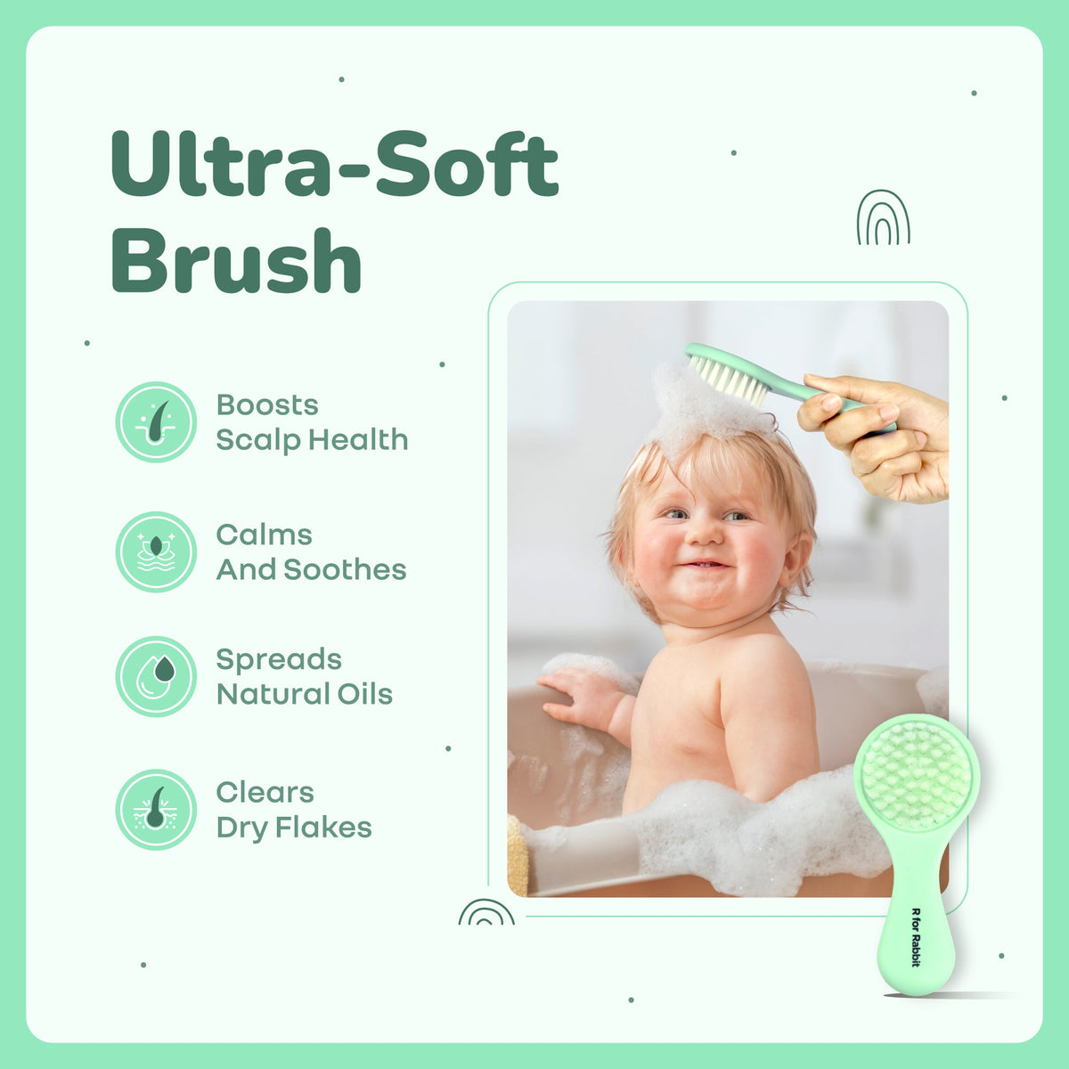 Stylo Tiny Twirls New Born Grooming - Sea Green