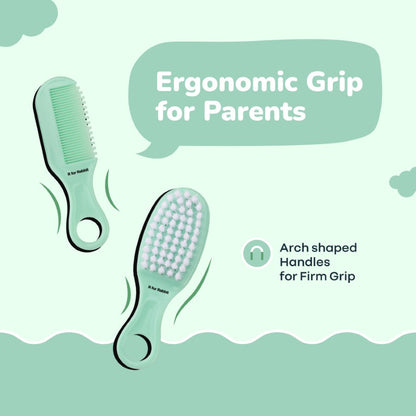 Stylo Totcare Set New Born Grooming Kit - Sea Green