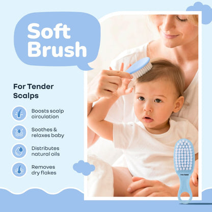 Stylo Totcare Set New Born Grooming Kit - Sky Blue