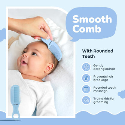 Stylo Totcare Set New Born Grooming Kit - Sky Blue