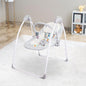 Snicker Automatic Baby Swing - Grey Multi