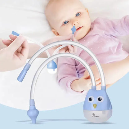 Snowy Nasal Cleaner For Baby Painless Relief from Mucus and Blocked Nose - Blue