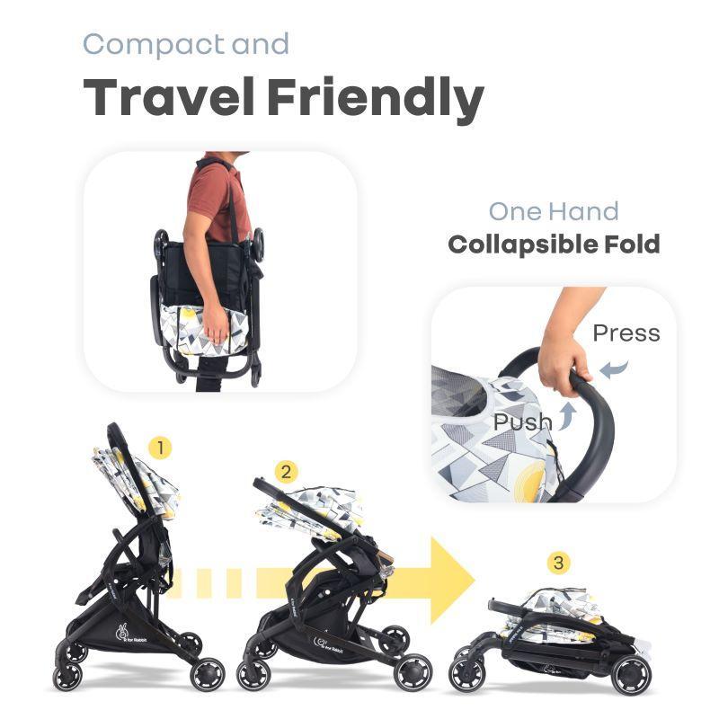 Street Smart Aero Kids Stroller - Black Multi