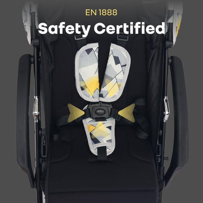 Street Smart Aero Kids Stroller - Black Multi