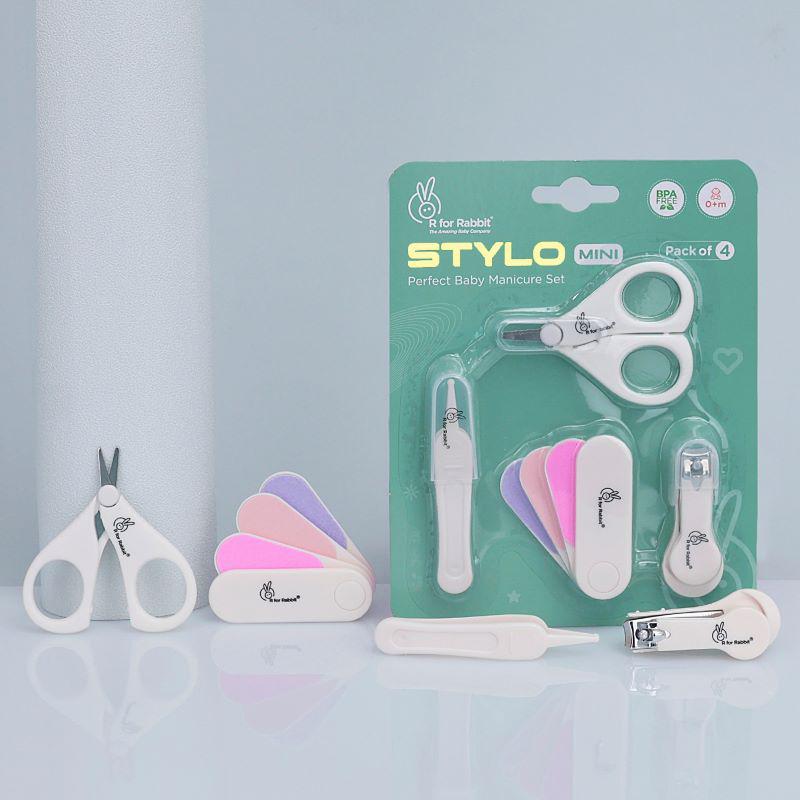 R for Rabbit Stylo Mini Baby Manicure Set - Multicolor