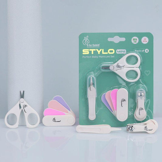 R for Rabbit Stylo Mini Baby Manicure Set - Multicolor