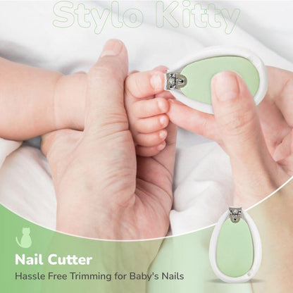 Stylo Kitty New Born Grooming Kit - Green