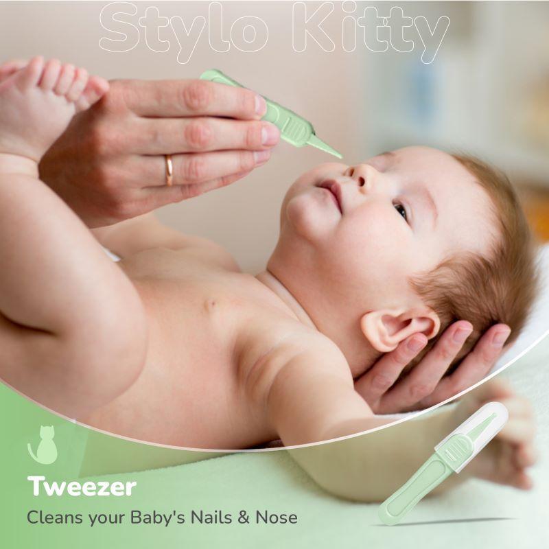 Stylo Kitty New Born Grooming Kit - Green