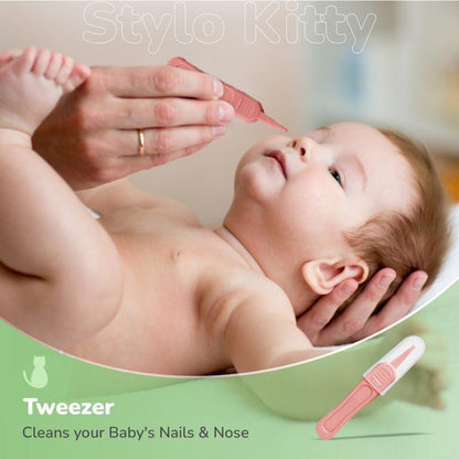 Stylo Kitty New Born Grooming Kit - Peach