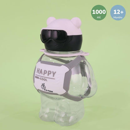 Tritan Astro Baby Straw Sipper Bottle 1000ml - White