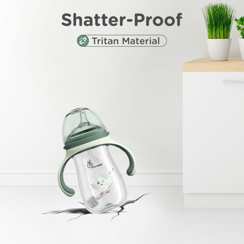 Tritan Tweet spout cup For Kids With Shatter Proof Tritan Material - Green