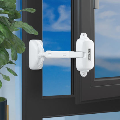 Protector Plus Window Locker Adjustable Baby Safety Window Lock - White