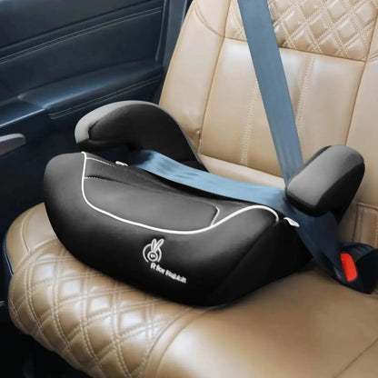 Little Jack Elite Booster Car Seat For 3 To 12 Year Kids - Black Grey